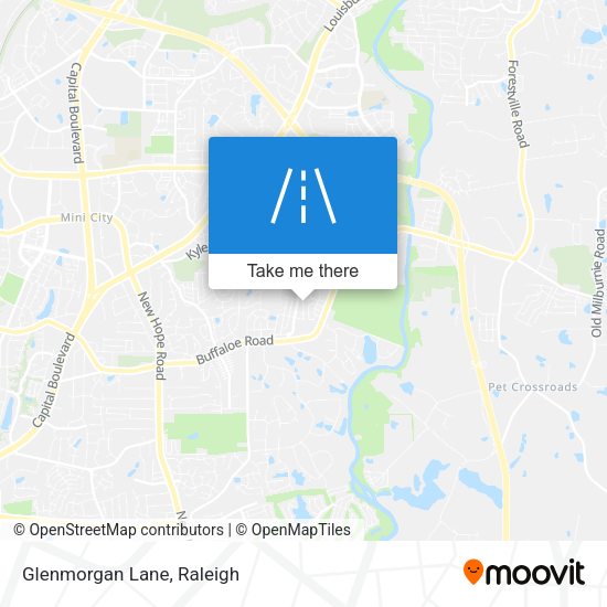 Mapa de Glenmorgan Lane