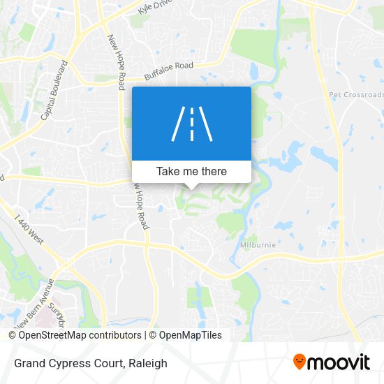 Grand Cypress Court map