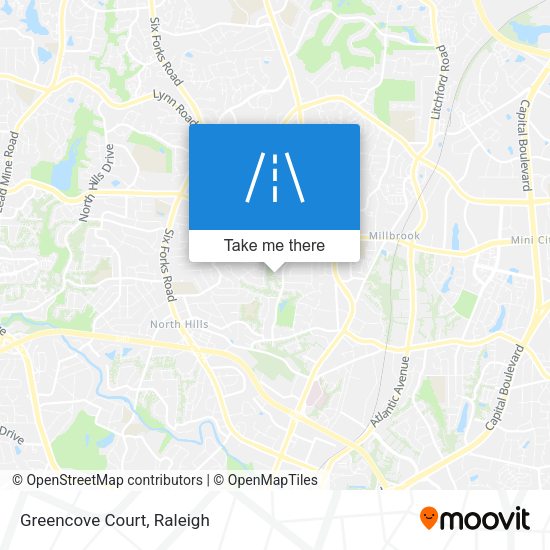 Greencove Court map