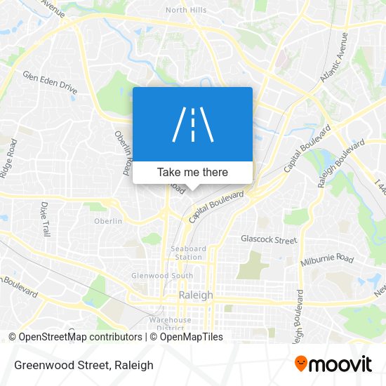 Mapa de Greenwood Street