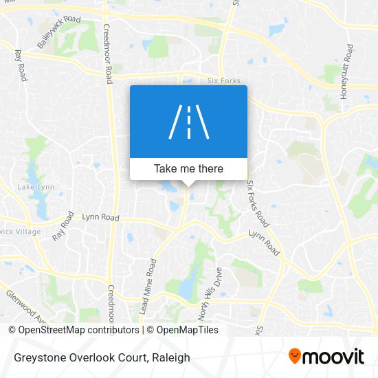 Greystone Overlook Court map