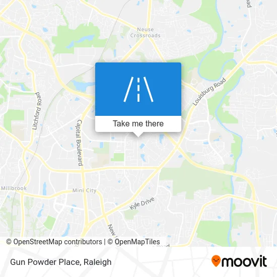 Gun Powder Place map