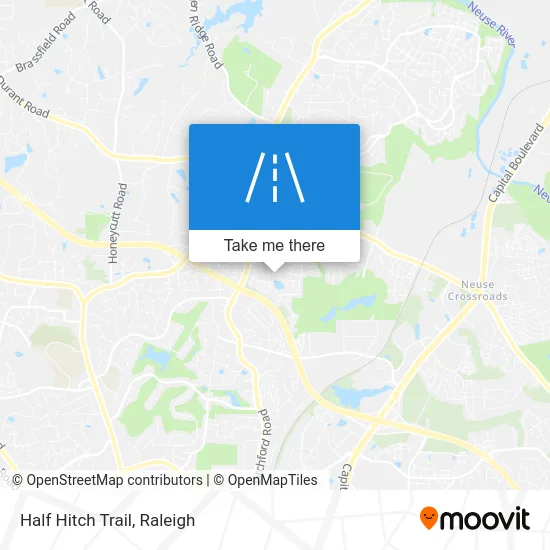 Half Hitch Trail map