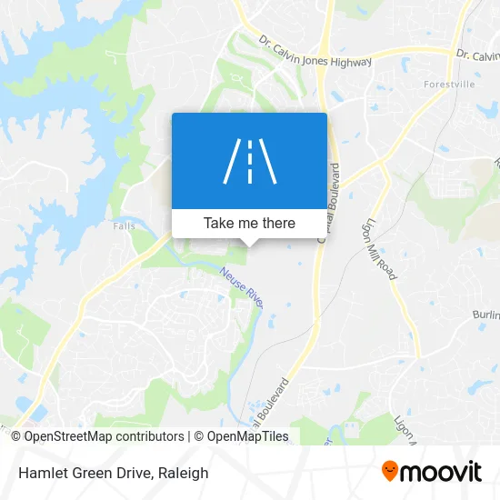 Hamlet Green Drive map