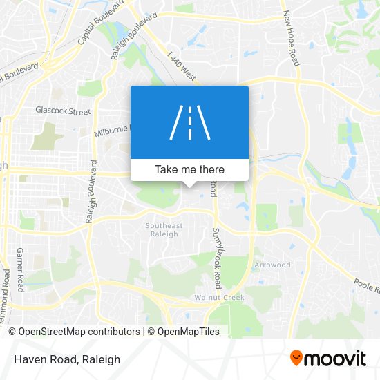Mapa de Haven Road