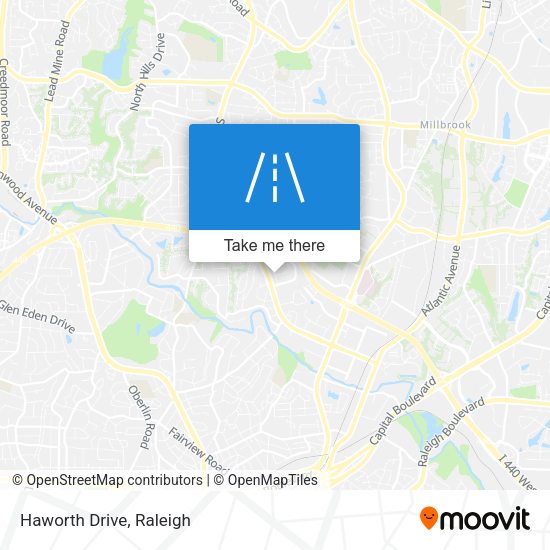 Mapa de Haworth Drive