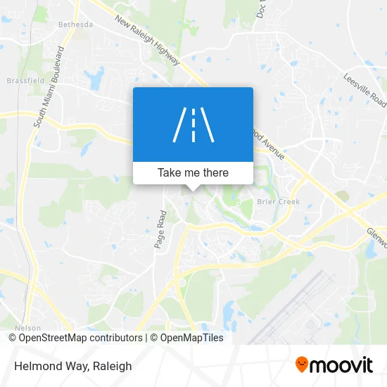 Helmond Way map