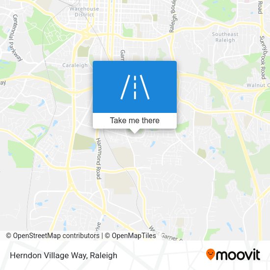Herndon Village Way map