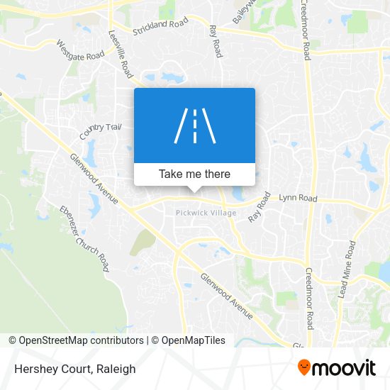 Mapa de Hershey Court