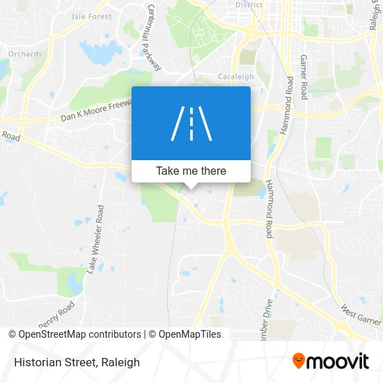 Historian Street map