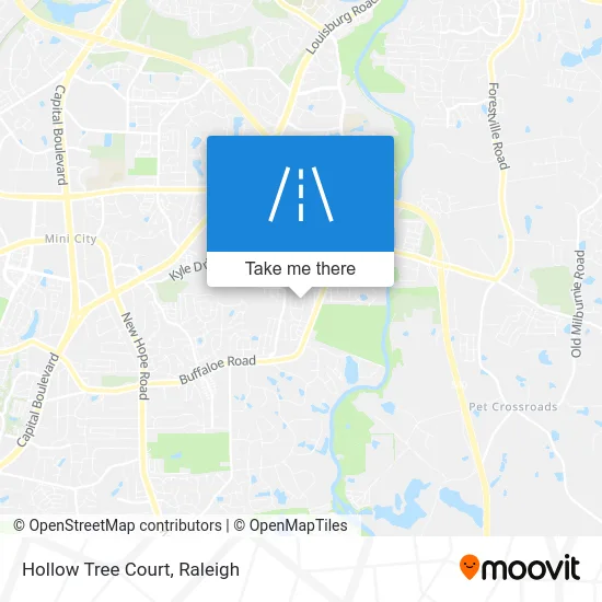 Hollow Tree Court map