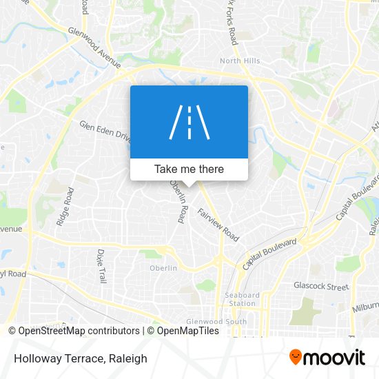 Mapa de Holloway Terrace