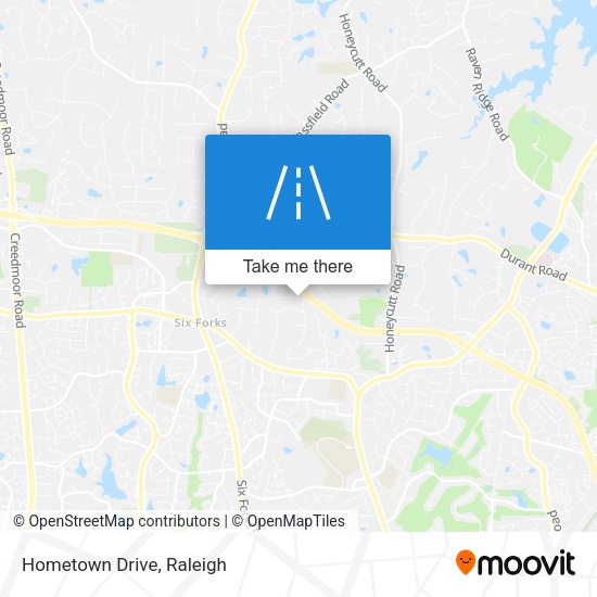 Mapa de Hometown Drive