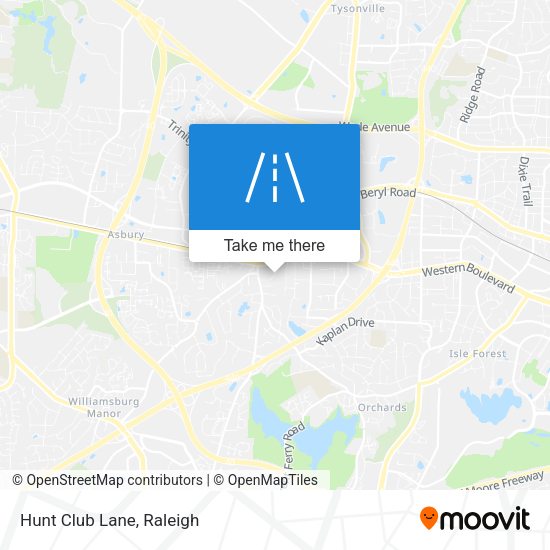 Mapa de Hunt Club Lane