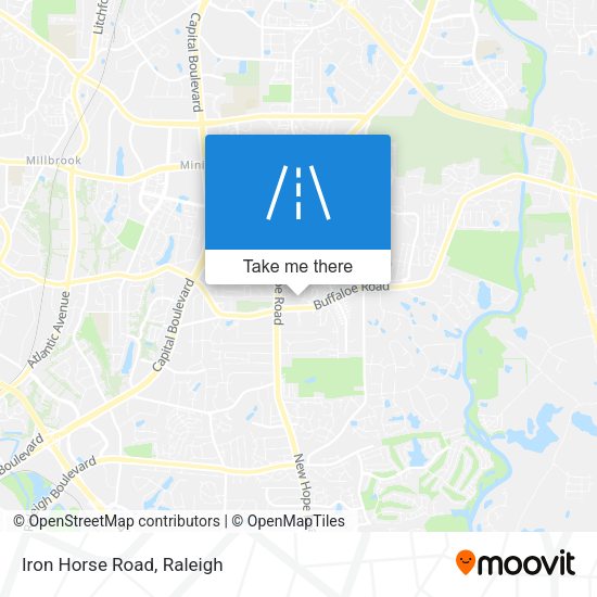 Mapa de Iron Horse Road