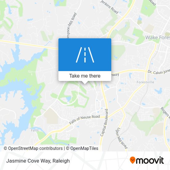 Mapa de Jasmine Cove Way