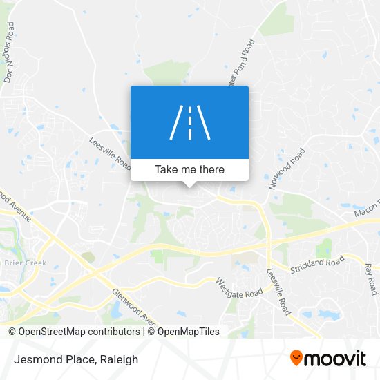 Mapa de Jesmond Place