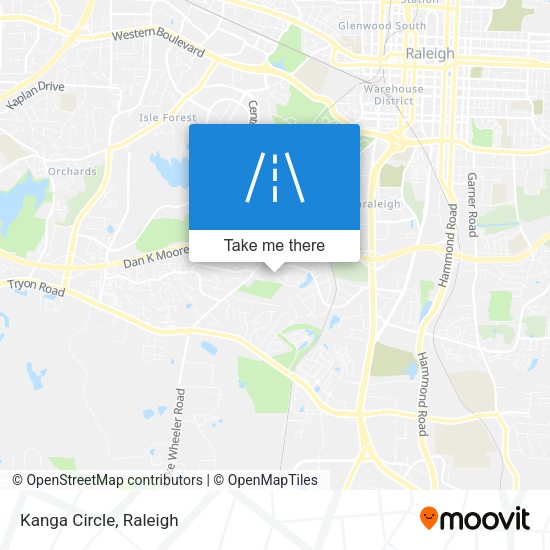 Mapa de Kanga Circle