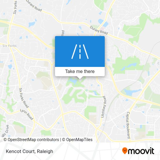 Mapa de Kencot Court