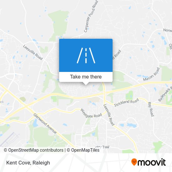 Mapa de Kent Cove