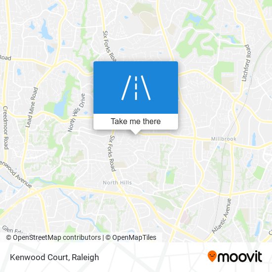 Kenwood Court map