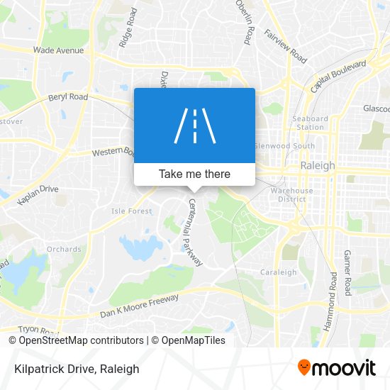 Kilpatrick Drive map