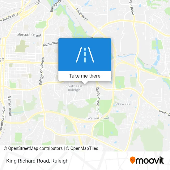 King Richard Road map