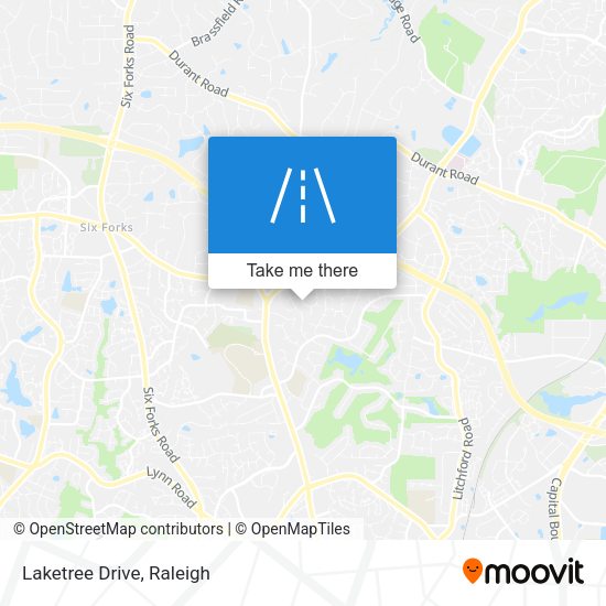 Mapa de Laketree Drive