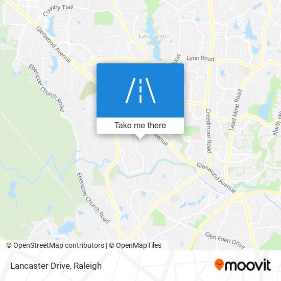 Lancaster Drive map