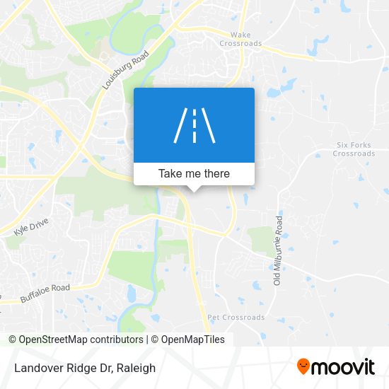 Mapa de Landover Ridge Dr
