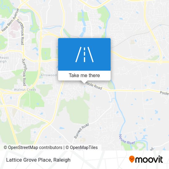 Lattice Grove Place map