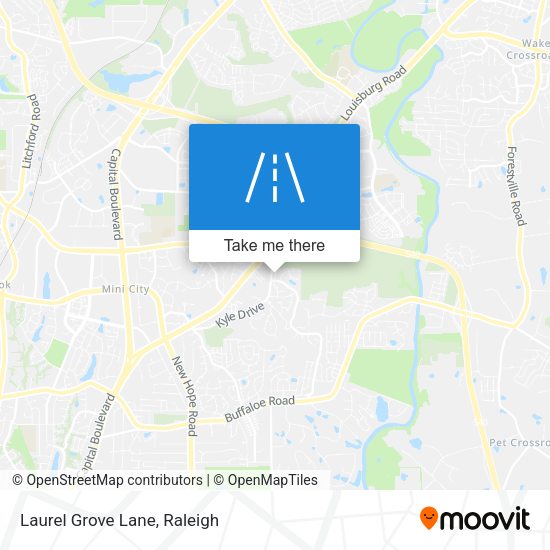 Mapa de Laurel Grove Lane