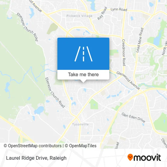 Laurel Ridge Drive map