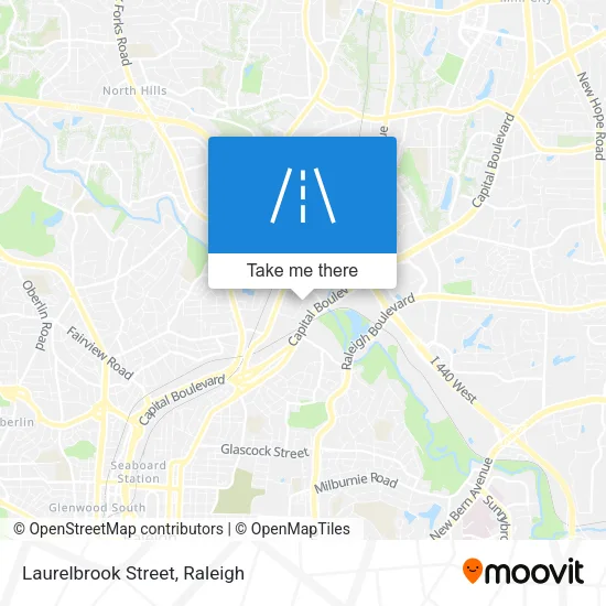 Laurelbrook Street map
