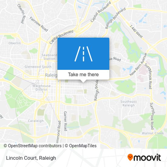 Mapa de Lincoln Court