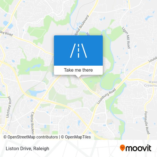 Mapa de Liston Drive