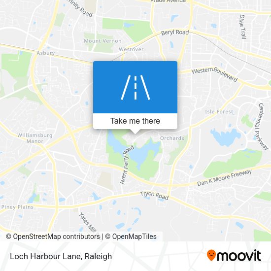 Mapa de Loch Harbour Lane