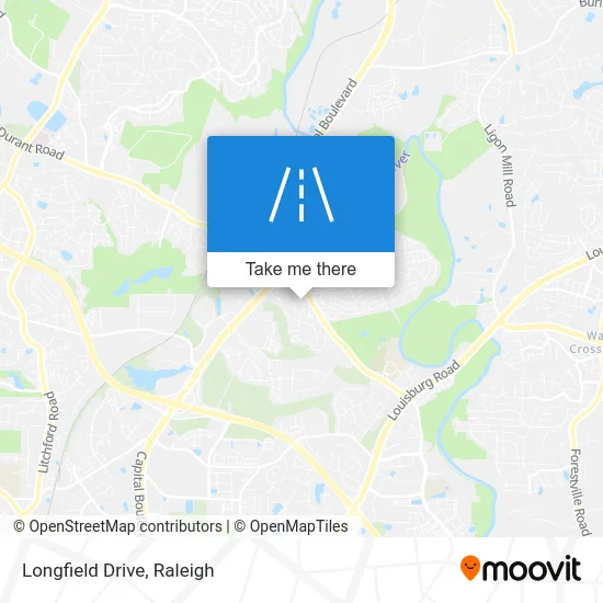Longfield Drive map