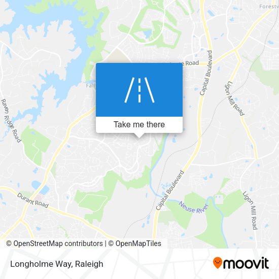 Longholme Way map