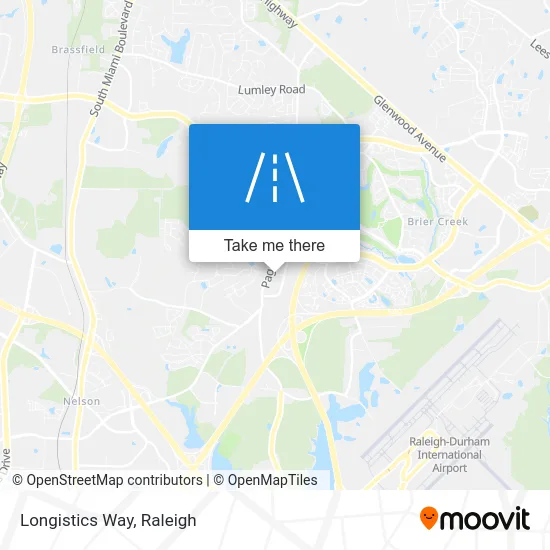 Longistics Way map