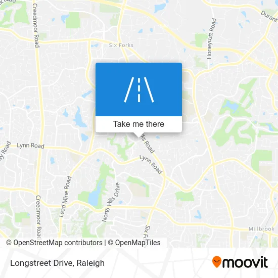 Longstreet Drive map