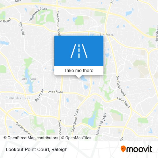Lookout Point Court map