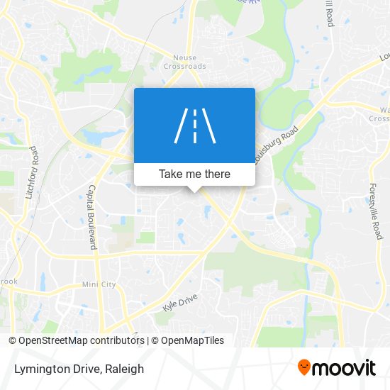 Lymington Drive map