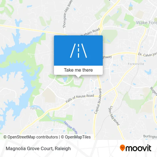 Magnolia Grove Court map