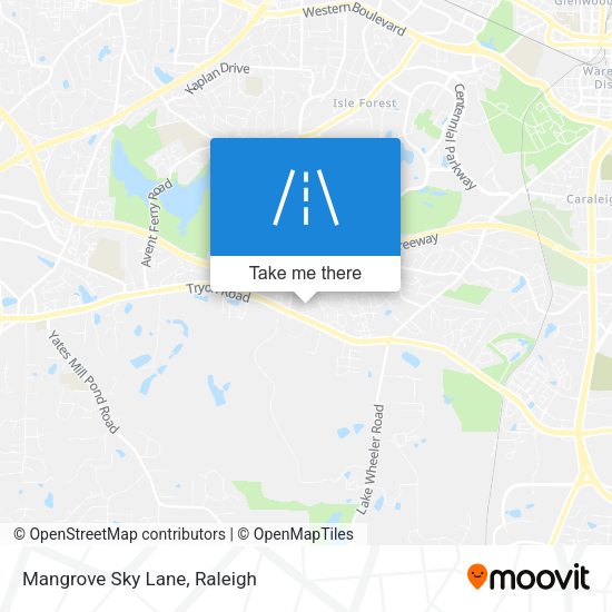 Mapa de Mangrove Sky Lane