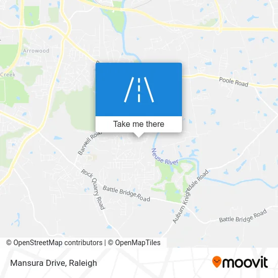 Mansura Drive map