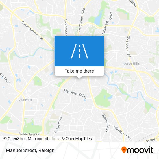 Mapa de Manuel Street