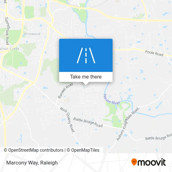 Marcony Way map