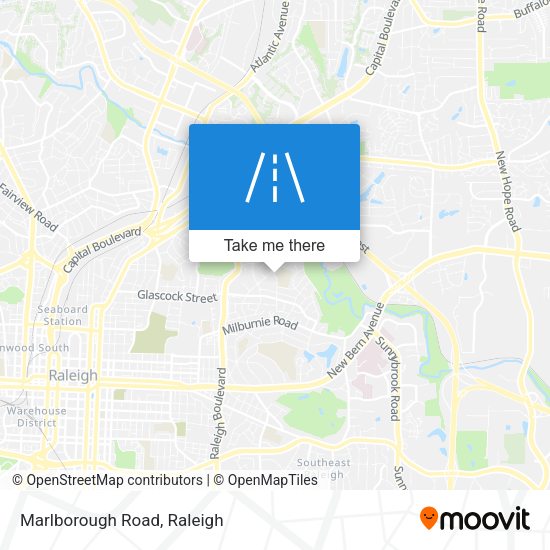 Mapa de Marlborough Road