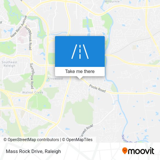 Mapa de Mass Rock Drive